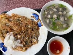 蚵仔线面-建国蚵煎蚵面