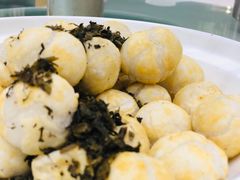 雪菜炒汤圆-雅和生态渔庄·宜城锅巴饭(龙灵山公园店)