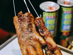 烤鸡爪-游园觅食记夜市·小龙虾大排档