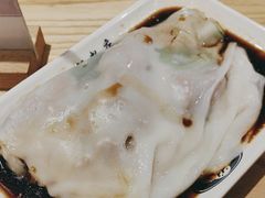 冬菇韭黄猪肝肠粉-银记肠粉店(南方医院店)