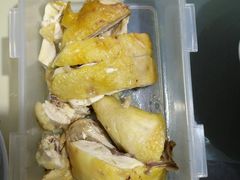 打包回来的白斩鸡-洞天食府(北大街店)