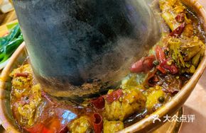 Spicy Hot Pot Chicken Rice