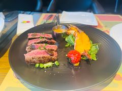 黑松露菲力牛排及香煎泰虾-安妮意大利餐厅(国贸店)
