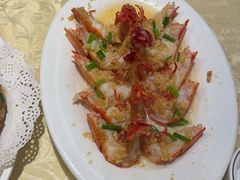 蒜蓉蒸九节虾-老东风菜馆·羊肉火锅·海鲜·砂锅粥