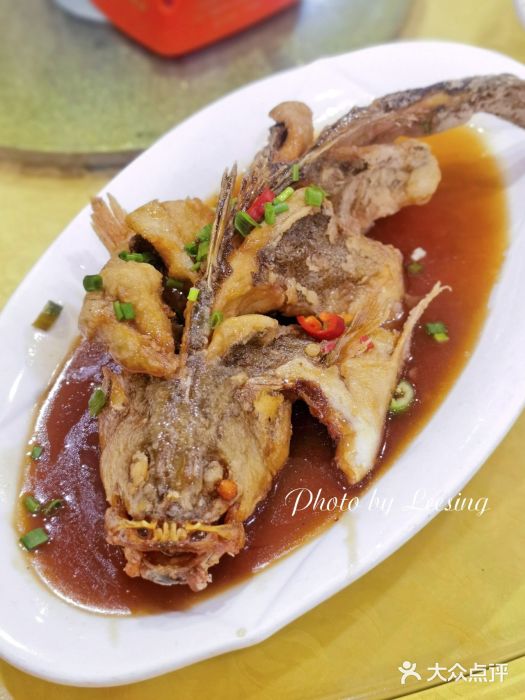 青竹园海鲜餐厅(海天路店)脆皮鲈鱼图片