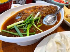 葱烧深海黄鱼-渔家风味·鲅鱼水饺·央视展播·海鲜天津菜(开发区店)