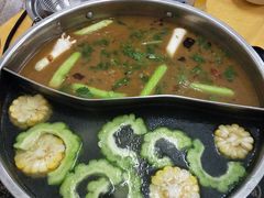 清汤沙茶双拼锅-鑫宝沙茶牛肉火锅(永泰店)