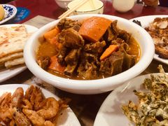 排骨炖南瓜-北京龙庆四季香农家饭庄·灶台鱼·碳烤虹鳟鱼(龙庆峡店)