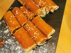 烧汁金菇卷-朵朵开素食餐厅(后宰门街店)