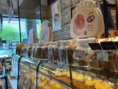 面包甜点陈列柜-天母蓝鸟西餐厅·烘焙蛋糕(十三碗店)