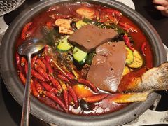 -探鱼·鲜青椒爽麻烤鱼(番禺万达店)