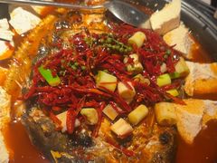 -探鱼·鲜青椒爽麻烤鱼(广州花都来又来店)