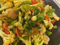 干锅有机菜花-小土豆北方菜馆(方庄店)