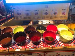 自助调料区-花田煮鲜牛肉火锅(钟楼众汇店)