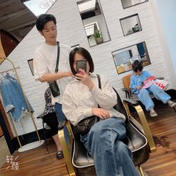 -潮沙龙剪发烫发染发