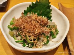 芥末章鱼拌秋葵-胜博殿日式炸猪排(西红门店)