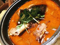 精品砂锅羊棒骨-百味源炭火烤翅 ·夜市大排档(酒仙桥店)