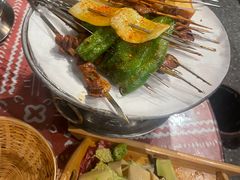 特色秘制猪肉串-云边嬢嬢·云南野料现摏火锅