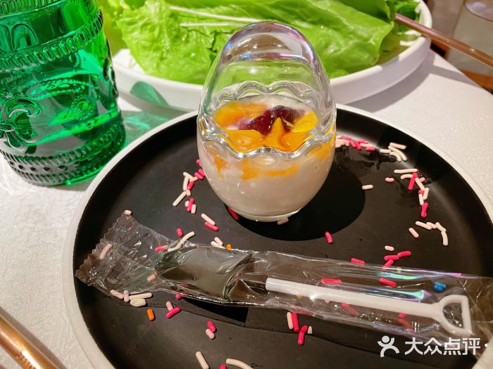 禧惠轩港式打边炉(之心城店)酸奶蓝莓水果捞图片