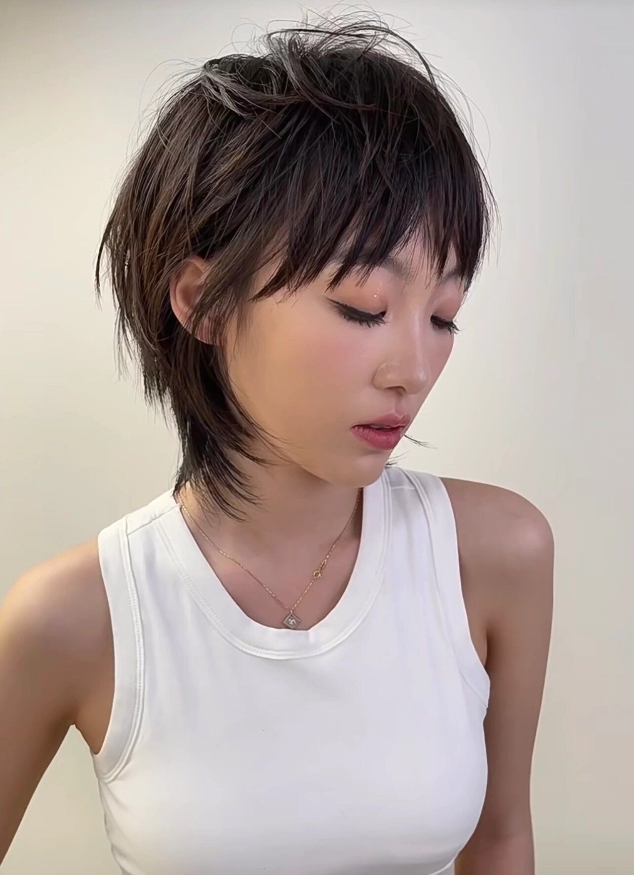 高层次女士短发|||日系酷感狼发,少年感满满.短发推荐