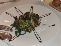 香醋火腿配菠菜-casamosaico卡萨马可意大利餐厅