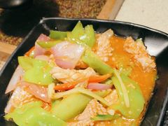 尖椒小鲜鱿-潮十三潮汕砂锅粥(高新四路大都荟店)