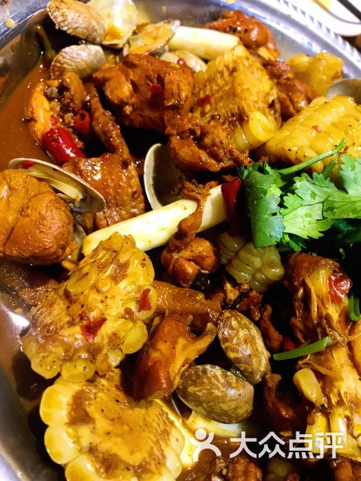 光头海鲜爆炒鸡·风味大盆骨图片 - 第4张