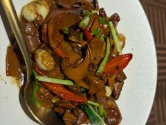 小炒牛肝菌-汤家茗苑·精致私房菜(白沙店)