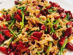 炒扇贝边-禄源饭店