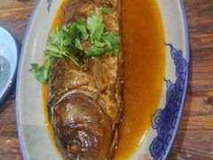 垮炖鲤鱼-百花人家(清水田园店)