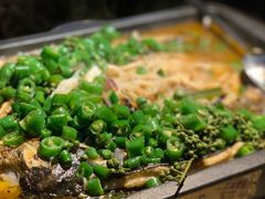 鲜青椒烤鱼-探鱼·鲜青椒爽麻烤鱼(天河优托邦店)