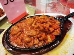 铁板番茄（黑椒）牛柳-玉华台饭庄(裕中西里小区店)
