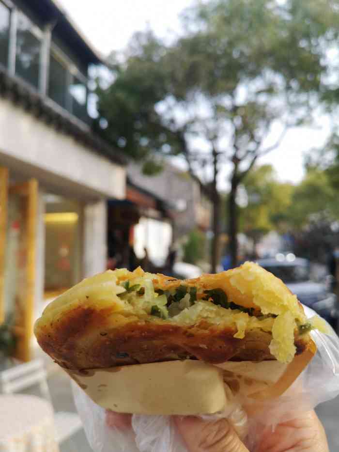 皮市街大油火烧-"打卡扬州皮市街大油火烧,一直是心心念念来.