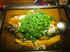 -探鱼·鲜青椒爽麻烤鱼(三水广场店)