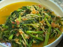 酸笋炒空心菜-浩海火燒雲傣家菜(静安芮欧店)