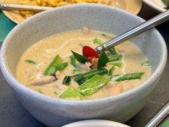 中部绿咖喱鸡肉-帕蓝·暹罗料理(大学路店)