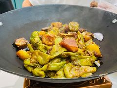 油豆角排骨炖土豆-富源东北春饼店(翠竹店)