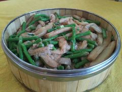 腐乳蒸茄子豆角-台山第一家兴华黄鳝饭·黄鳝婆(开平店)