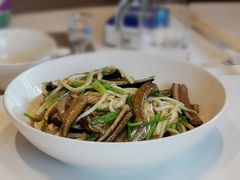 茭白炒鳝丝-玫瑰厅上海菜(兴国路店)