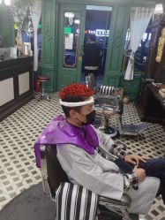 点击看大图 -海文先生国潮烫染男士理发馆