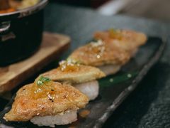 鹅肝配苹果酱握寿司-喜寿司(金狮广场店)