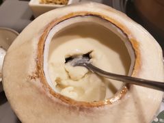 榴莲椰子冻-烹然四季椰子鸡火锅(团结湖总店)