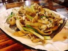 姜葱炒蛏子-盈田盈粥庄(博山东路店)