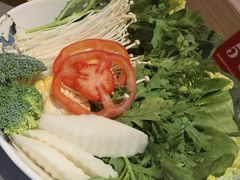 蔬菜拼盘-蜀留香火锅·始于1999·原四川老火锅(白堤路店)