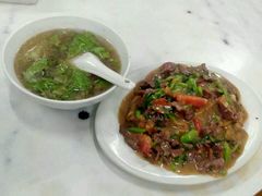 沙茶牛肉粿配清汤-福合埕牛肉丸(福平路店)