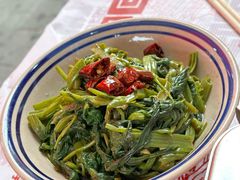 芥末空心菜-回味黑鸭煲·始于2006(万松园店)