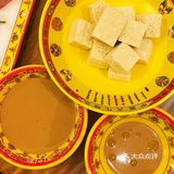 👈左滑穿越到北京宫殿涮正宗老北京铜火锅
