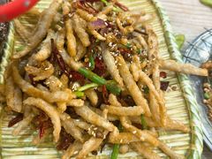 干煸藕丝-江城燕子大排档(江汉路步行街店)
