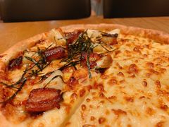 创始榴莲拼蒲烧鳗鱼披萨-乐凯撒披萨(东方新世界店)