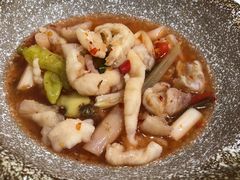 泰式藕芽拌凤爪-晴天餐厅(星河国际店)